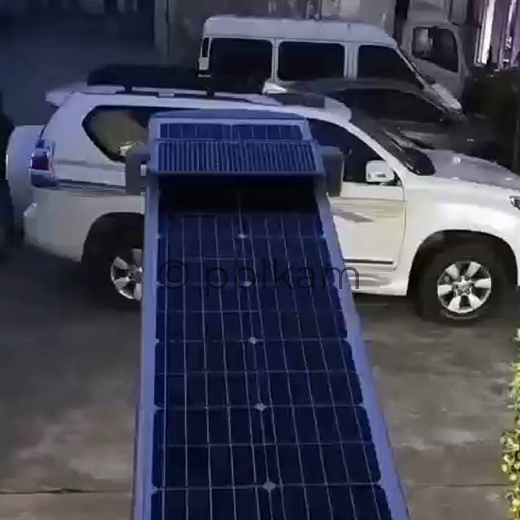 Self - Cleaning All - in - One Solar LED Street Light | 40W - 100W - Ricon Lighting
