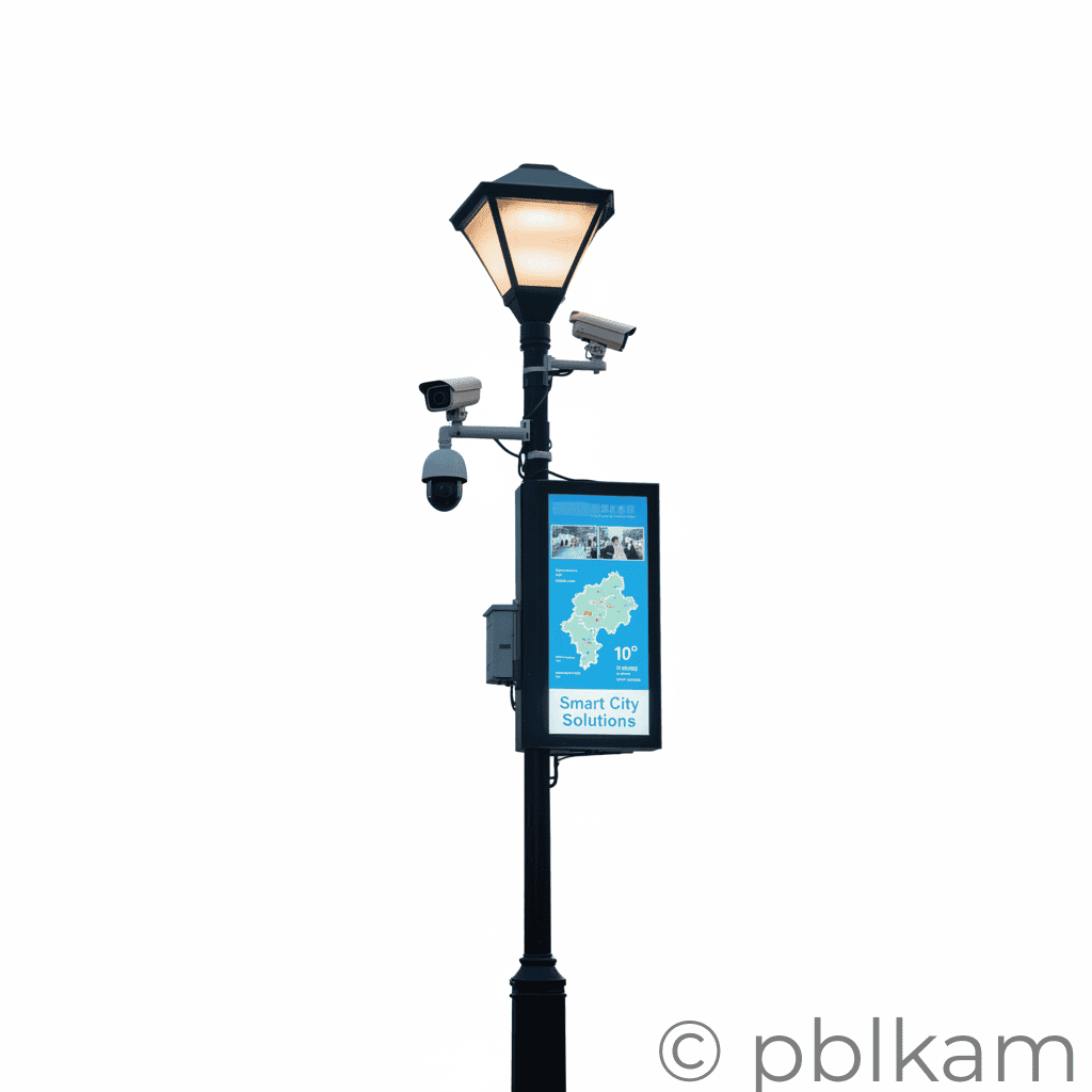 Ricon Smart Street Light Pole - Ricon Lighting
