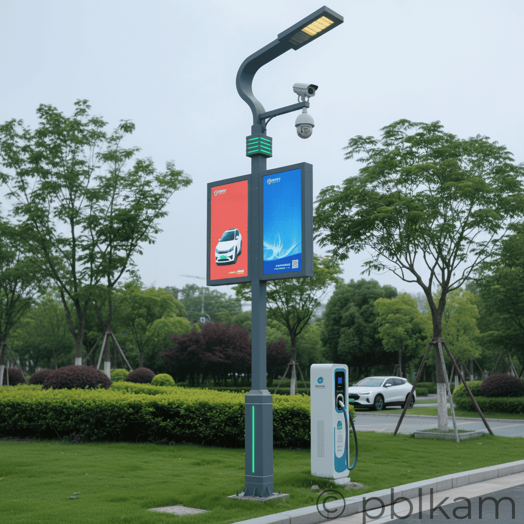 Ricon Smart Street Light Pole - Ricon Lighting