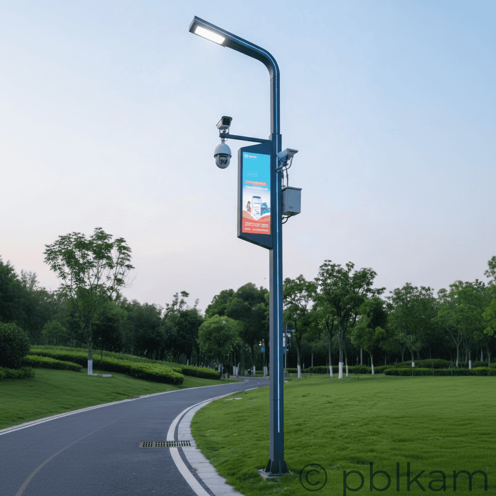 Ricon Smart Street Light Pole - Ricon Lighting