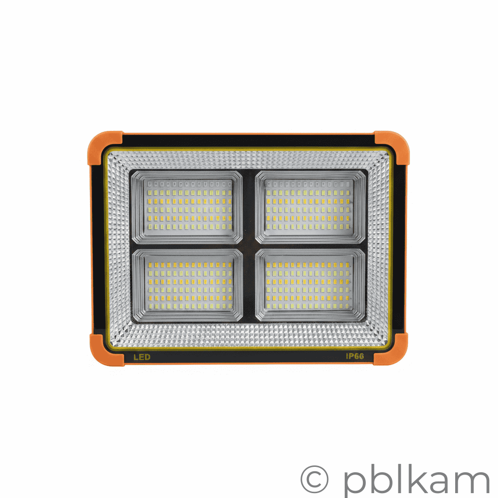 Portable Solar Flood Light | Solar Camping Light 350W 12000mAh - Ricon Lighting