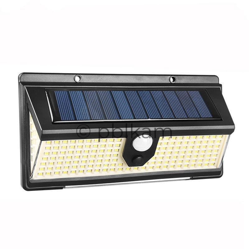 Solar Wall Light PIR Motion Sensor Waterproof, Bright LED Garden Lamp - Ricon Lighting