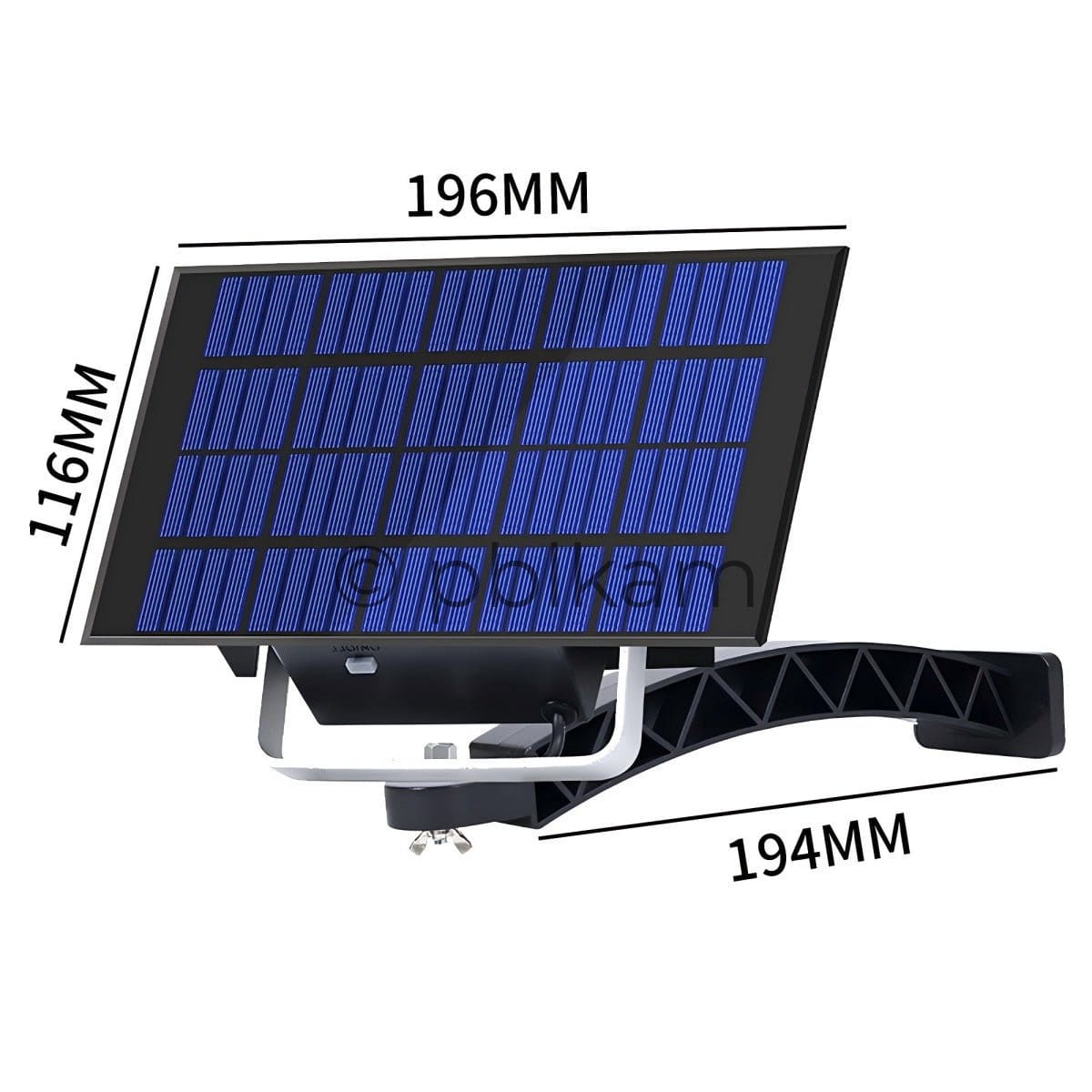 Modern Solar Pendant Light | Garden & Eaves Use | Energy Efficiency Class C - Ricon Lighting