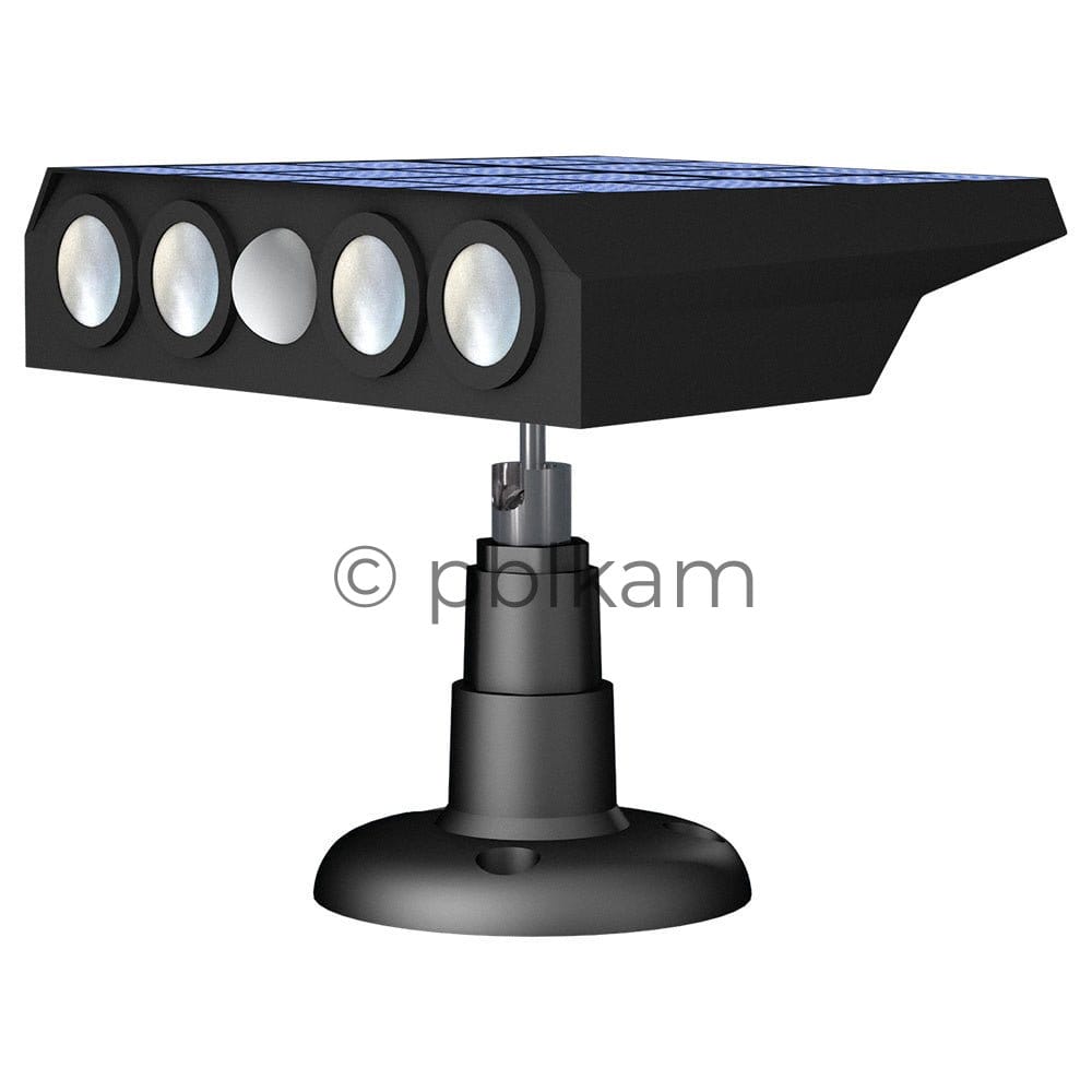 Wireless Solar   LED Wall Light with Motion Sensor - Ricon Lighting