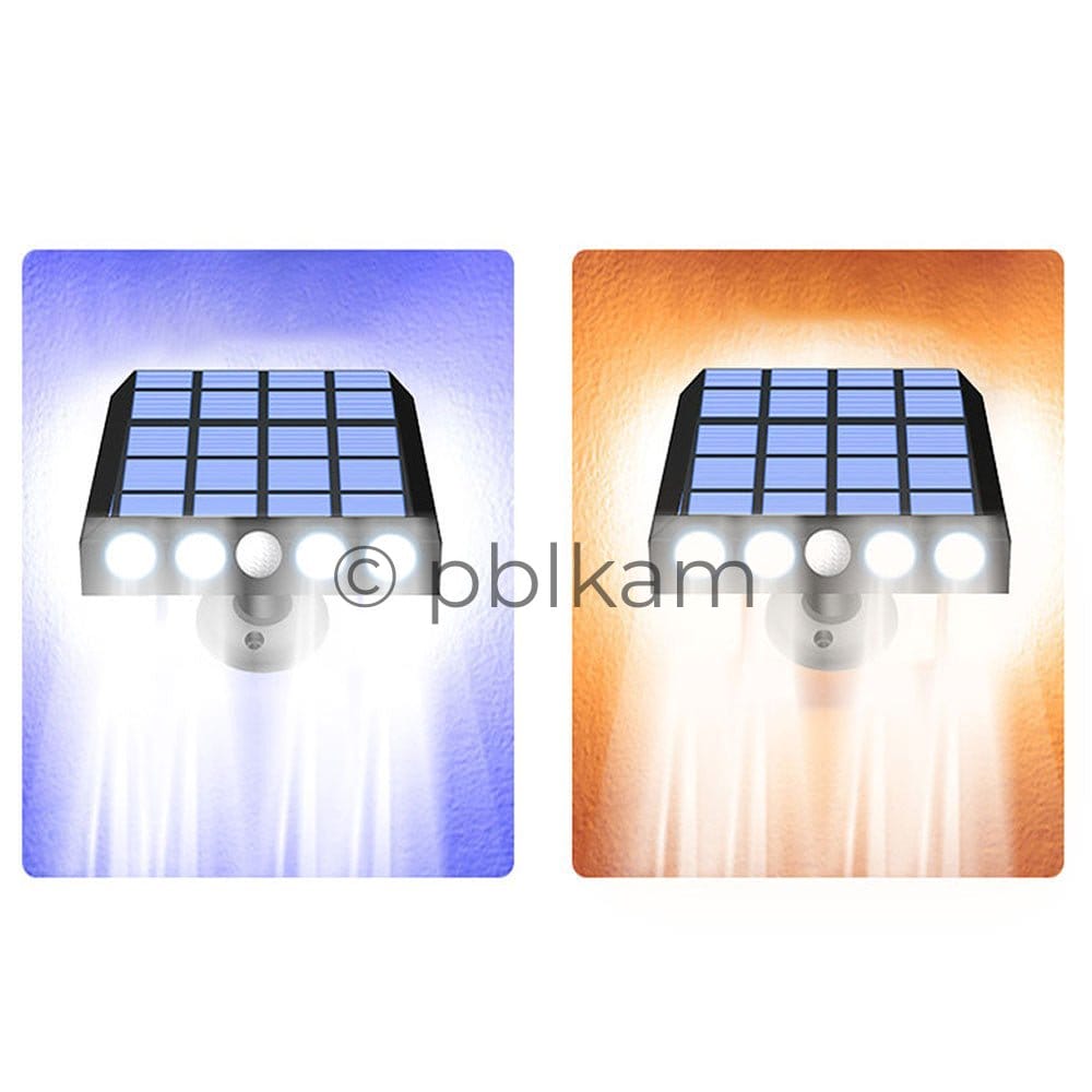 Wireless Solar Powered LED Wall Light with Motion Sensor - Ricon Lighting