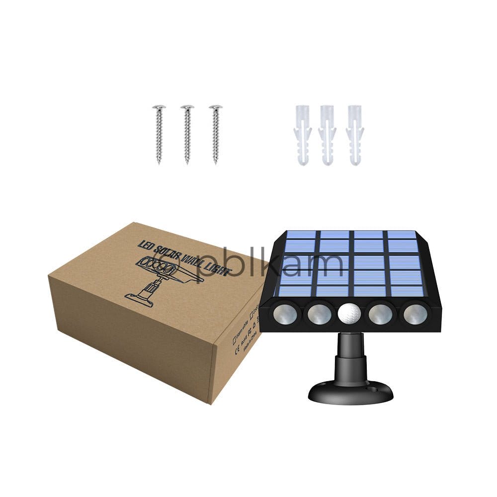 Wireless Solar Powered LED Wall Light with Motion Sensor - Ricon Lighting