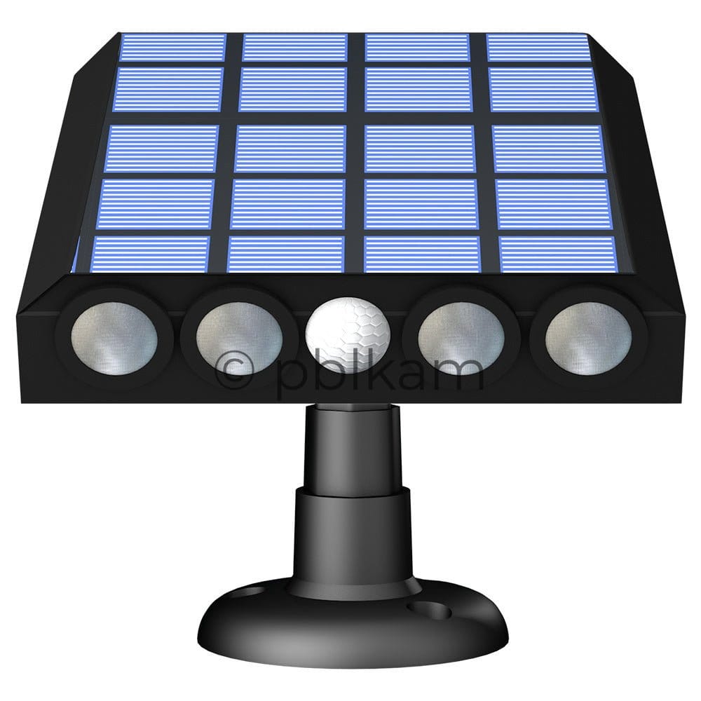 Wireless Solar  LED Wall Light with Motion Sensor - Ricon Lighting