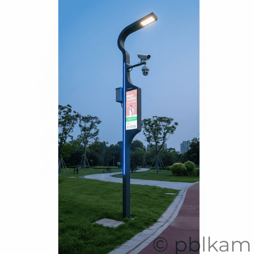 Ricon Smart Street Light Pole - Ricon Lighting