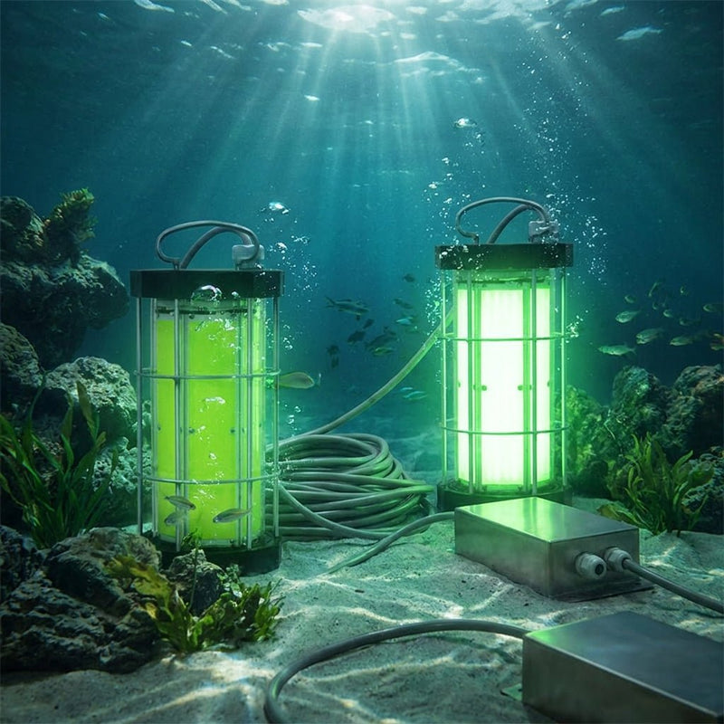 AC Submersible LED Fishing Light COB | High Power 2000W - 4000W - Ricon Lighting